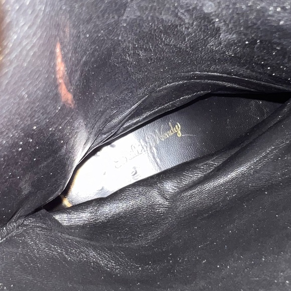 Vintage Y2K Built By Wendy Oxblood and Black Boots size 9 - Picture 4 of 4